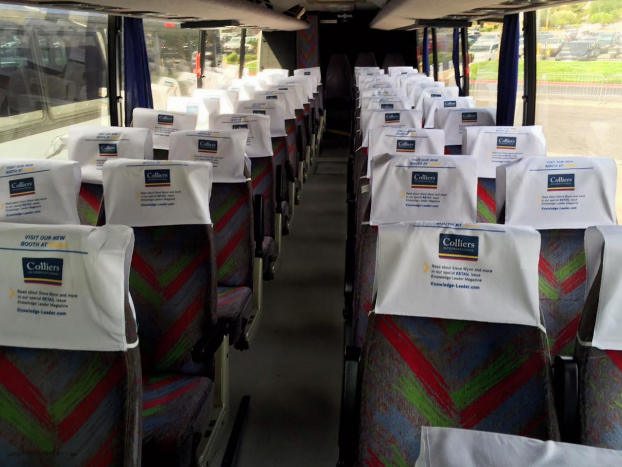 Shuttle Bus Headrests Advertising | IBS 2027